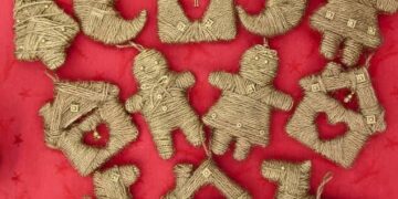 Творческая мастерская деда Мороза «Поделки из шпагата»