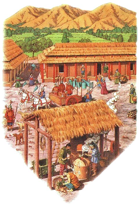 Община индии. Земледелие в древнем Китае. Земледельцы древнего Китая. Сельская община в Китае. Сельское хозяйство древнего Китая.