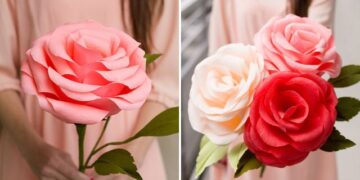 Творческая мастерская «Розы из креповой бумаги»