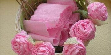 Творческая мастерская «Розы из гофрированной бумаги»