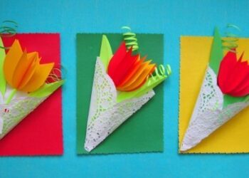 Творческая мастерская «Букет для мамы»