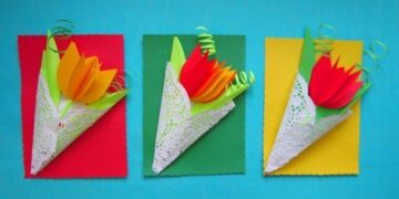 Творческая мастерская «Букет для мамы»