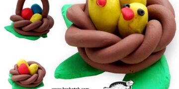Творческая мастерская «Гнездо из пластилина»