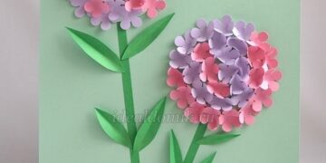 Творческая мастерская «Объёмная аппликация. Цветы»
