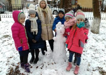 Наши новости. Конкурс снеговиков