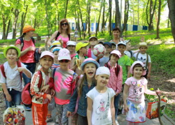 Наши новости. ПервоАклассники в походе