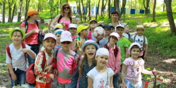 Наши новости. ПервоАклассники в походе