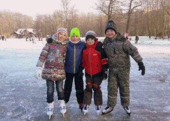 Наши новости. На катке