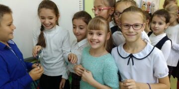 Наши новости. На уроке изучаем человека…