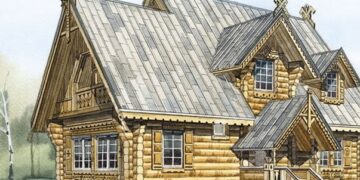 Урок ИЗО «Русская изба»