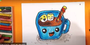 Урок ИЗО «Чашка кофе»