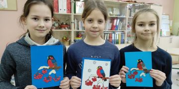 Наша выставка «Снегирь»