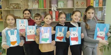 Наша выставка «Зайцы»